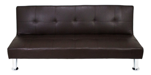 Oferta Futon Napa 2da Seleccion Cama 1 Plaza Cuero Sintetico