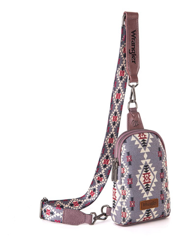 Wrangler Aztec Bandolera Bandolera Para Mujer Con Correa