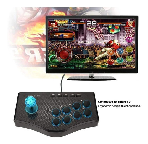 Joystick De Juego Arcade Usb Controlador Para Ps2/ps3/xbox