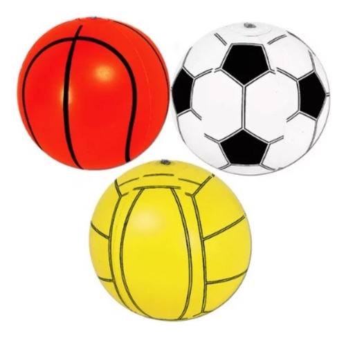 Pelota Inflable Pileta Basquet Futbol Voley Jilong