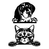 Arquivo Dxf E Cdr Pet Cachorro E Gato Cnc Laser Router #479