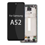 Pantalla Lcd Para Samsung Galaxy A52 4g Con Marco Integrado