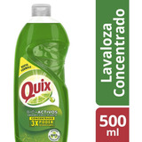 Quix Lavaloza Limón Con Bio Activos Concentrado 500ml