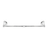 Toallero Barra Metalica Cromo Brillante 61cm Accesorio Baño