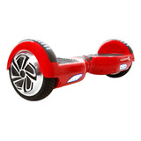 Hoverboard Infantil 6,5 Polegadas Led Bluetooth Vermelho