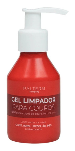 Gel Limpador Para Couros Palterm