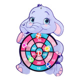 Lança Bolinhas De Feltro Do Elefante Brinquedo Infantil