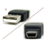 Adaptador Ficha Usb Macho A Mini Usb 5 Pin Macho