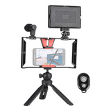 Kit De Jaula De Vídeo Andoer Video Light Rig Vlog 3200k-5600