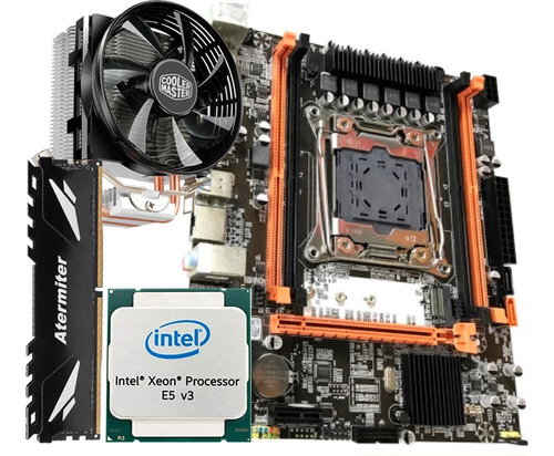 Kit Gamer Xeon E5-2666 V3 Ram Ddr4+16gb 3200mhz + Cooler