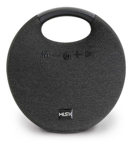 Misik - Bocina Bluetooth Portatil - Tws - Usb, Sd Y Fm Color Negro