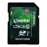 Memoria Sd 128gb Kingston Sdx10v/128gb