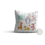 Almohadon Nordico Animales Infantil Niños Deco