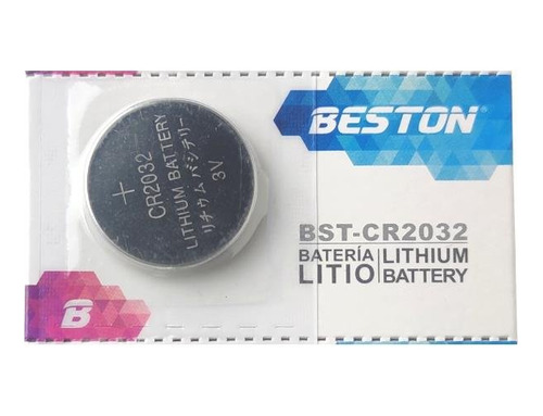 Bateria Cr2032 Beston 3v Pila De Litio Tipo Moneda Boton