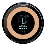 L'oréal Paris Maybelline Línea Fit Me Mate & Sin Poros Natural Buff 12g