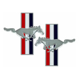 Emblemas De Mustang Laterales Adhesivos