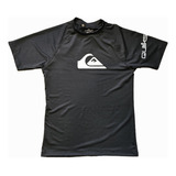 Lycra Remera Quiksilver Basic Ranglan Boys Manga Corta Niños