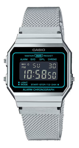 Relógio Casio Vintage A700wems-1bdf Revendedor Oficial