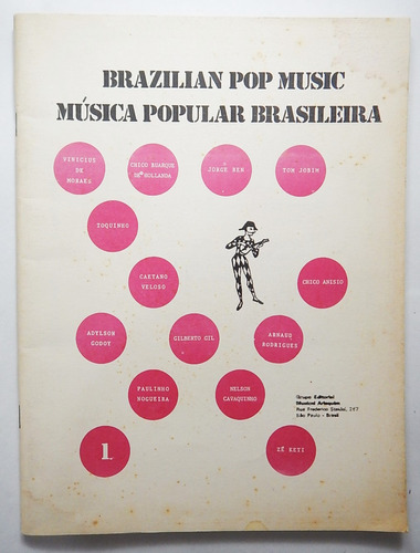 Brazilian Pop Music / Música Popular Brasileira - Partituras