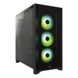 Gabinete Corsair Icue 4000x Rgb Blanco/negro