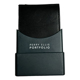 Cartera Tipo Portfolio Perry Ellis Original De Hombre.