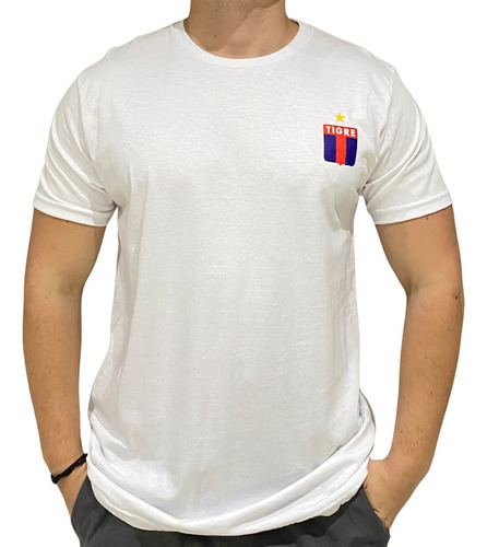 Remera Algodon Club Atletico Tigre Escudos