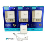 Cargador Celular Inova Rapido 5.1amp Ficha Usb Tipo C 3012 Color Blanco