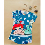 Blusa Ropa Niñas Adolescentes Moda Película Ariel Sirenit A