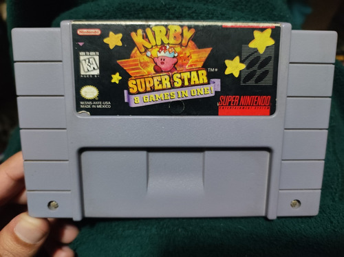 Snes Kirby Super Nintendo Súper Star 8 Games In One