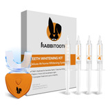 Rabbitooth Kit De Blanqueamiento Dental Con Luz Led, Gel Bla