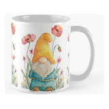 Taza Gnomo De Jardin Calidad Premium