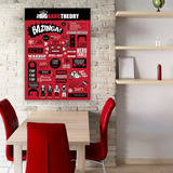 Cuadro Canvas The Big Bang Theory Quotes Serie De T.v