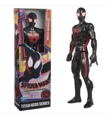 Figura De Spiderman Miles Morales 30 Cm Hasbro Juguete Verse