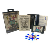 Art Alive Mega Drive Tectoy Na Caixa Serial Batendo 