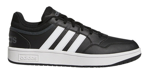 Tenis Lifestyle adidas Hoops 3.0 - Negro-blanco