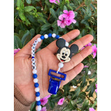 Prendedor De Chupeta Personalizado - Mickey