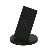 Suporte Dock Carregador Wireless Qi Indução Xiaomi 20w Preto