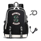 Riverdale South Side Snake Mochila Para Hombre Bolsa De Viaj