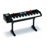 Piano Eléctrico Sintetizador Nanoblock Bloques Construcción Cantidad De Piezas 100