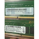 Kit Com 16gb - 2 Memorias Notebook 8gb Smart Ddr4 3200