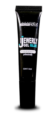 Jewerly Gel Glue Uv Led Pegamento Strass Uñas 15ml Cherimoya