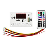 Placa Decodificadora  Mp3  6v/12v  Dc  Wma  Way  +  Controle