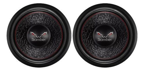 Kit 2 Subwoofer Bomber Bicho Papão 15 Pol 2000w Rms Bd 2+2