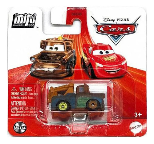 Mate Mini Racers Vehículo Cars Disney Mattel 5760-2