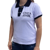 Camiseta Cívica Juvenil Sin O Con Escudo Bordado Joven-adult