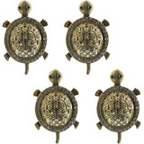 4pcs Turtle Cabinet Knobs Drawers Knobs,turtle Cabinet Knob 