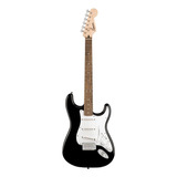 Guitarra Eléctrica Squier By Fender Affinity Series Stratocaster De Álamo Black Brillante Con Diapasón De Laurel Indio