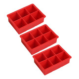 Utensilios Para Hornear Bread Pan Six Grid De Silicona, 3 Un