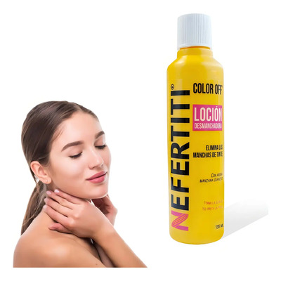 Removedor De Tinte Nefertiti Loción Transparente Sin Amoníaco 150ml | MercadoLibre