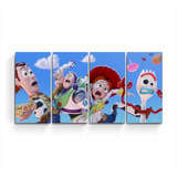 Cuadro Grande Infantil Toys Story Disney Pixar Woody Forky